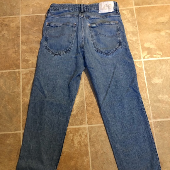 LEE x H&M blue slim straight jeans30/32 - Picture 5 of 5